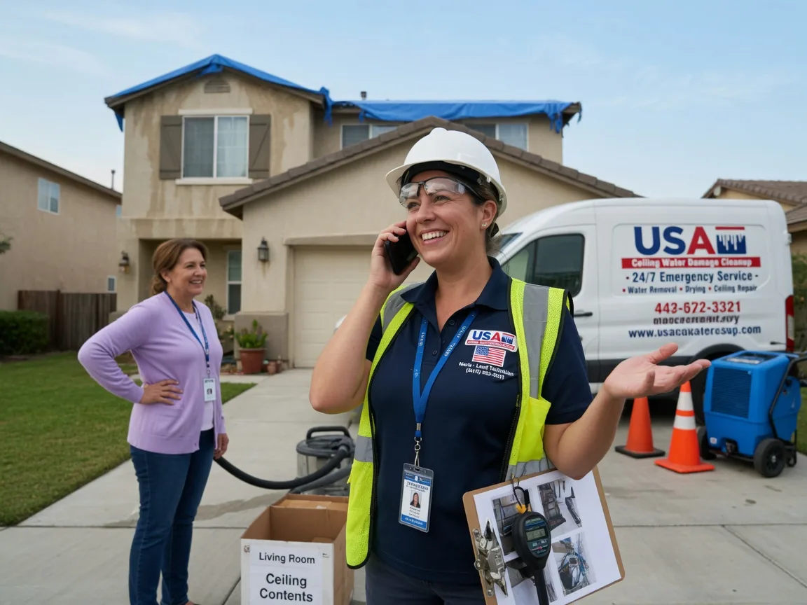 Ceiling Water Damage Restoration Merced, CA FAQs